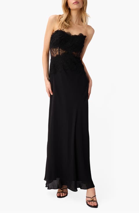 Lucienne Strapless Gown
