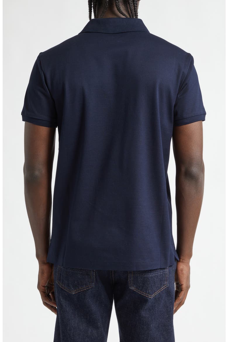 Embroidered Logo Cotton Piqué Polo, Alternate, color, CLASSIC CHAIRMAN NAVY