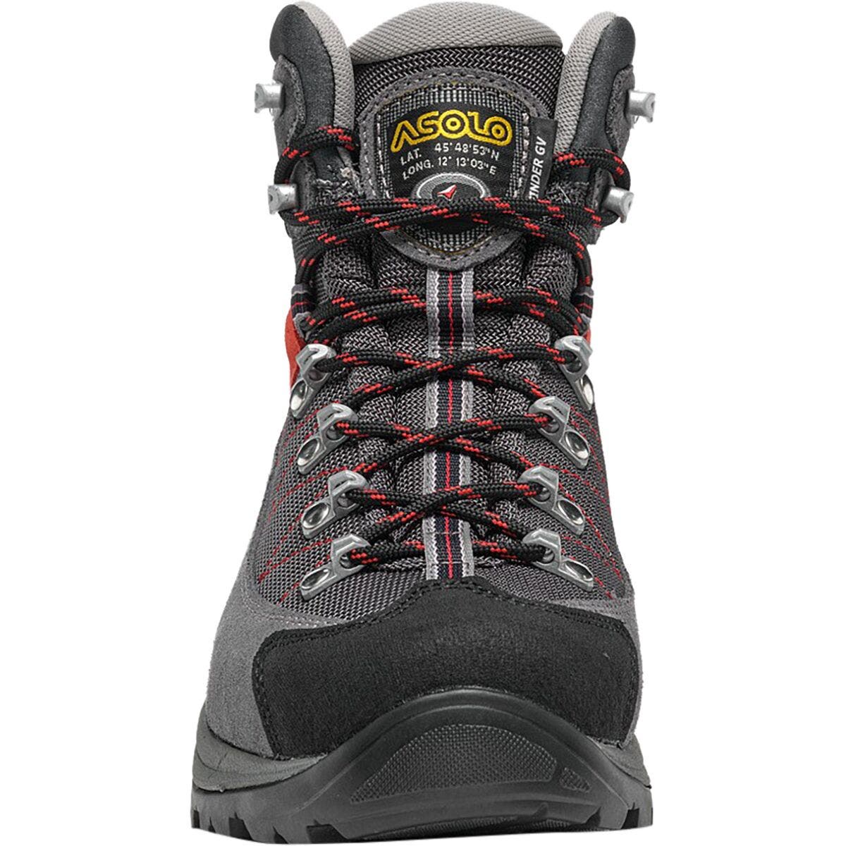 Asolo Finder Gv Hiking Boot - Women's, Alternate, color, Grey/Gunmetal/Poppy Red
