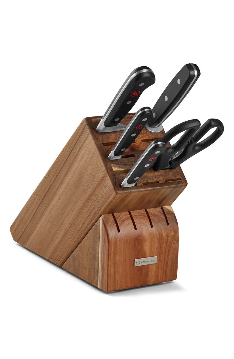 Wüsthof Classic 6-Piece Starter Knife Block Set, Main, color, 