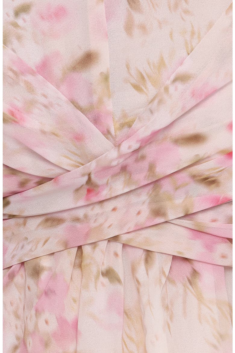 Limona Peplum Top, Alternate, color, BLURRED PINK FLORAL