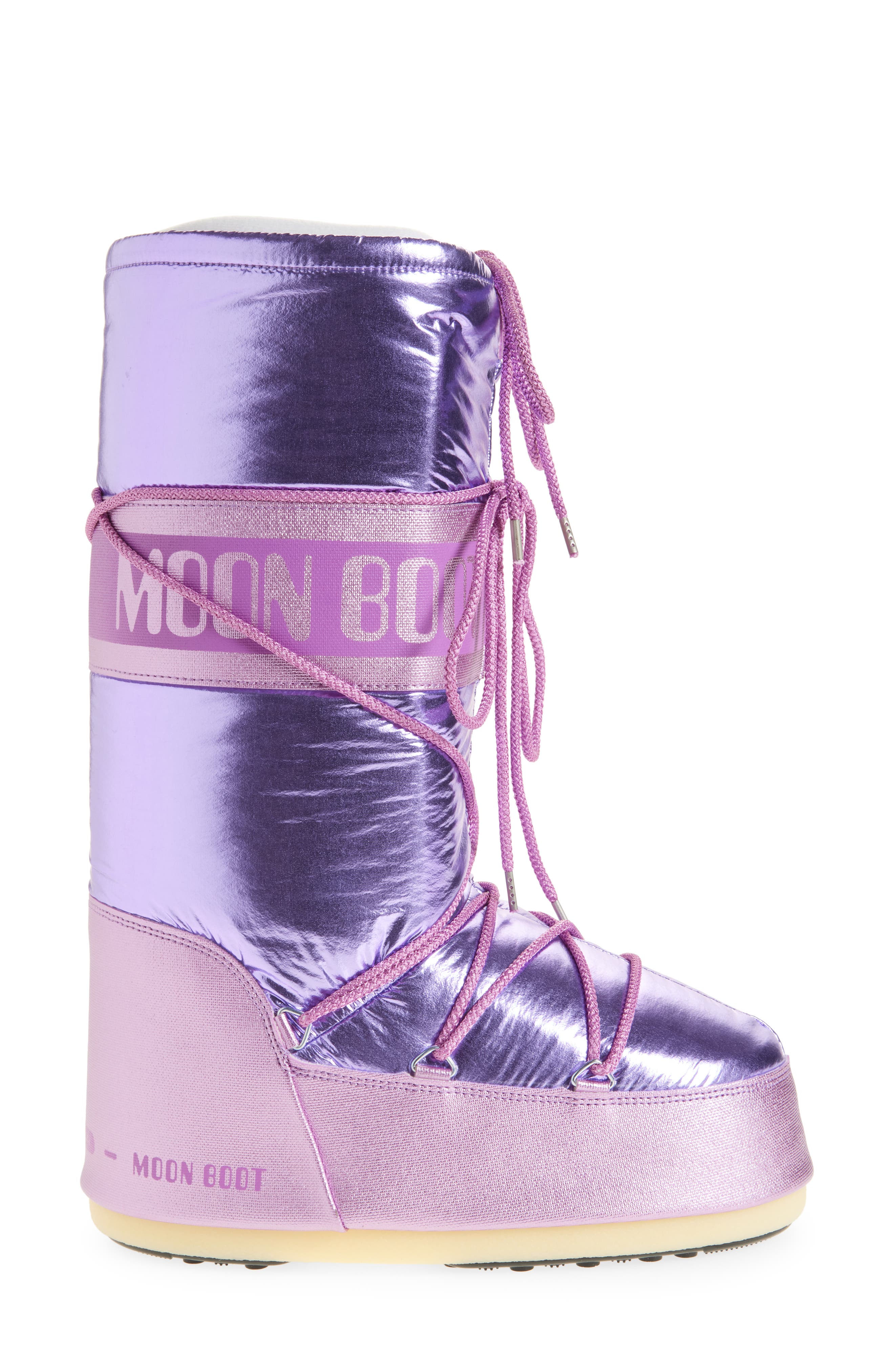 Moon Boot<sup>®</sup> Icon Metallic Boot, Alternate, color, 