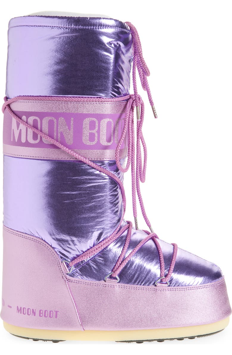 Moon Boot<sup>®</sup> Icon Metallic Boot, Alternate, color,