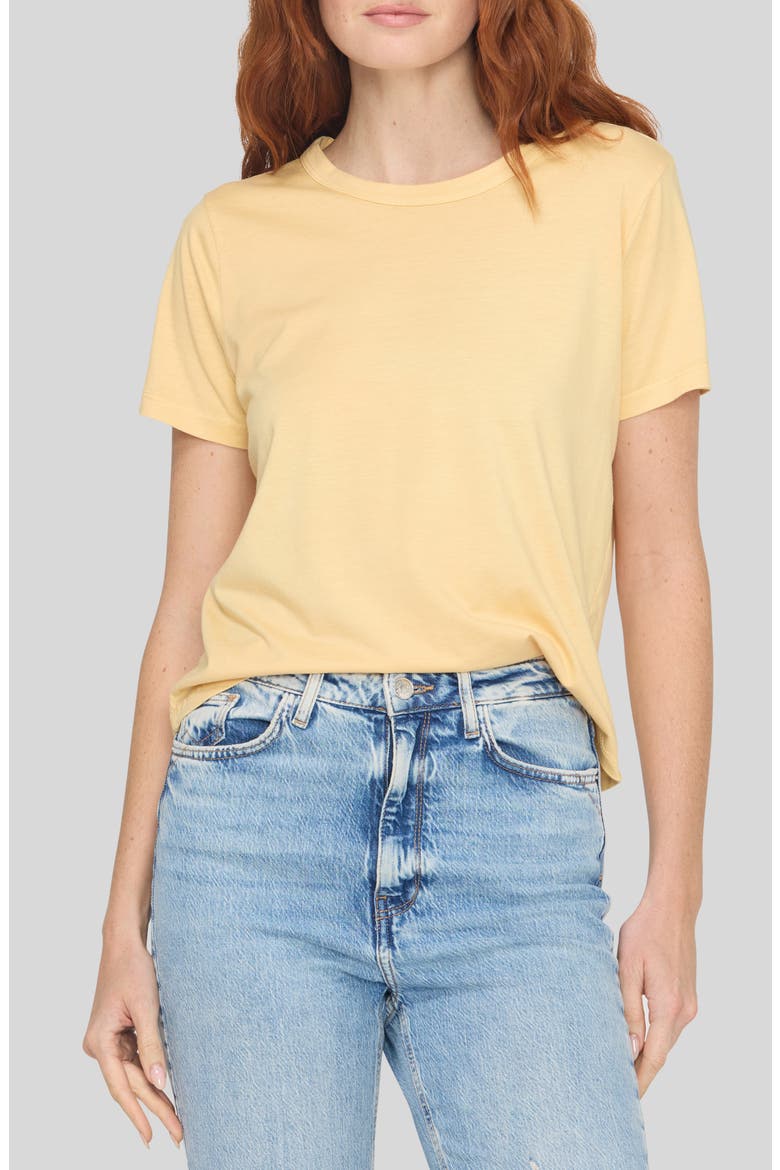 Baker Crewneck T-Shirt, Main, color, SAHARA SUN