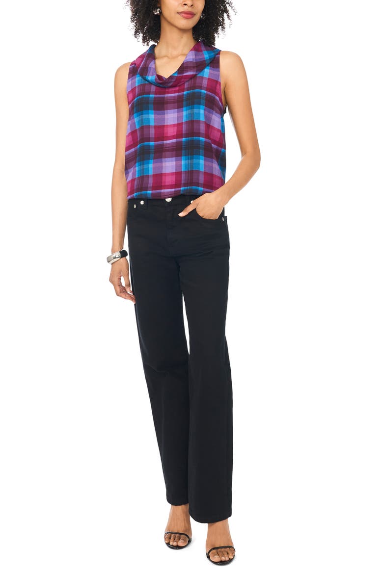 Cowl Neck Top, Alternate, color, CRISP MERLOT