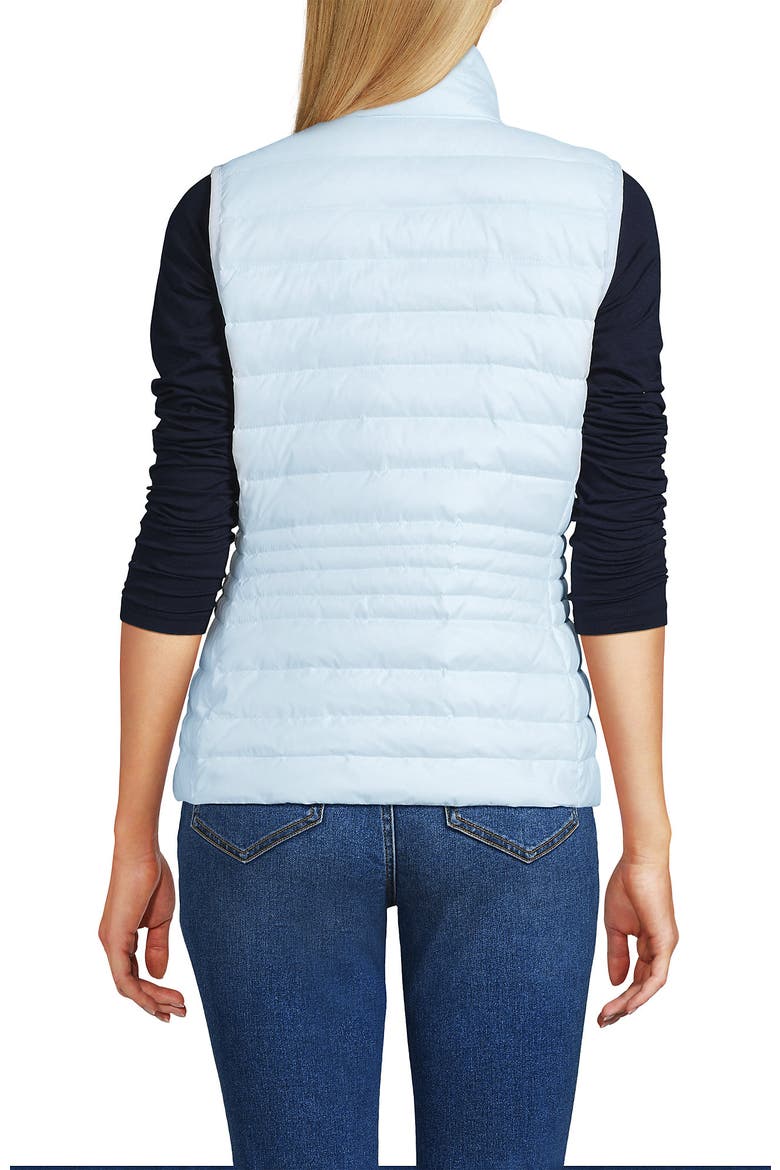 Wanderweight Packable Ultralight Down Vest, Alternate, color, Soft Ice Blue