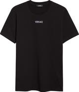 Versace Logo Cotton Jersey T-Shirt