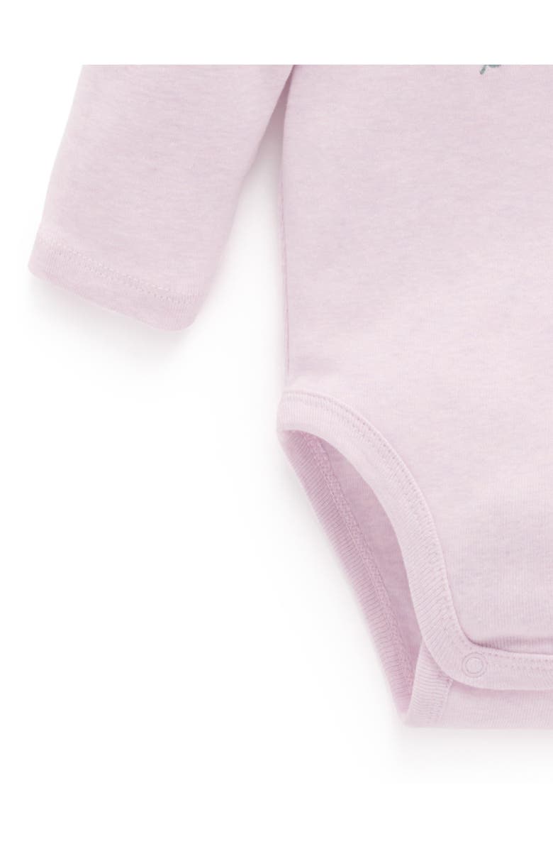 Purebaby 2 Pack Ruffle Bodysuit, Alternate, color, Primrose Print