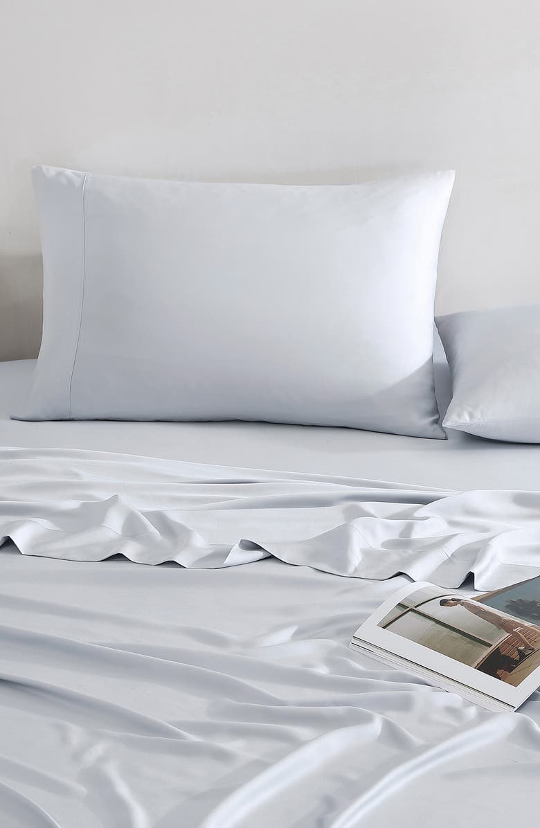 Sunday Citizen Premium Flat Sheet, Alternate, color, Moon