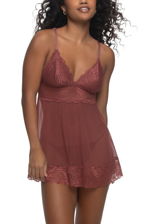 Sarah Lace Babydoll Chemise