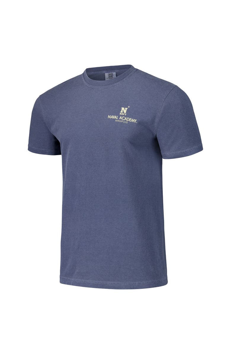 IMAGE ONE Unisex Navy Navy Midshipmen Scenic Comfort Colors T-Shirt, Alternate, color, 