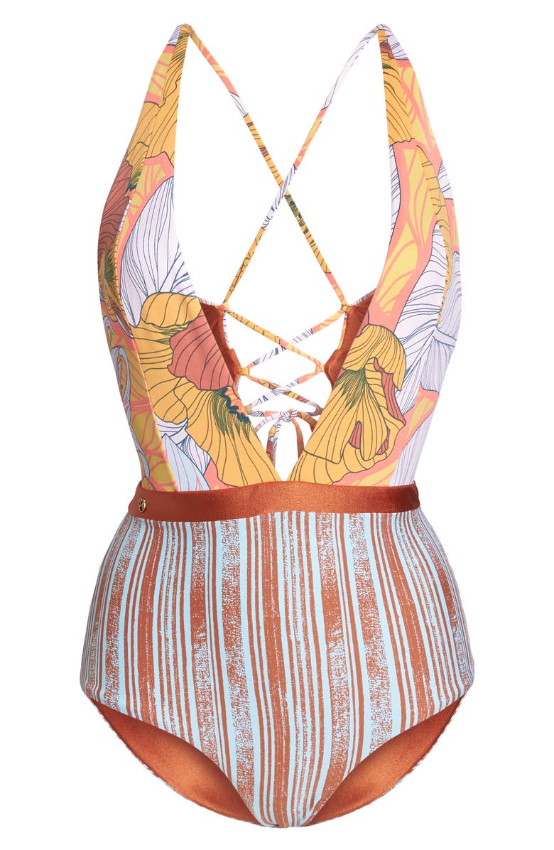 Maaji Jungle Candies One-Piece Swimsuit, Alternate, color, 