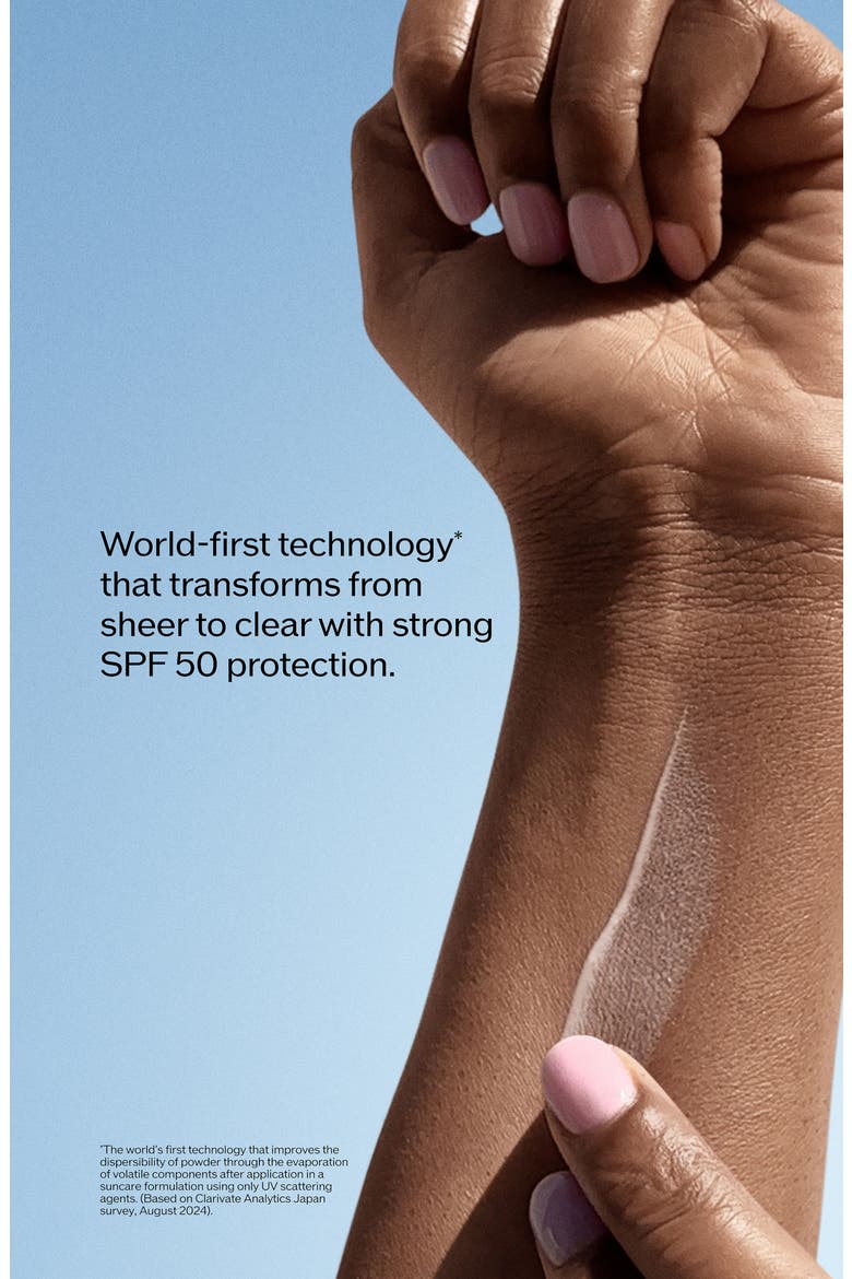 Urban Environment Mineral Clear Sunscreen Broad Spectrum SPF 50+, Alternate, color, NO COLOR
