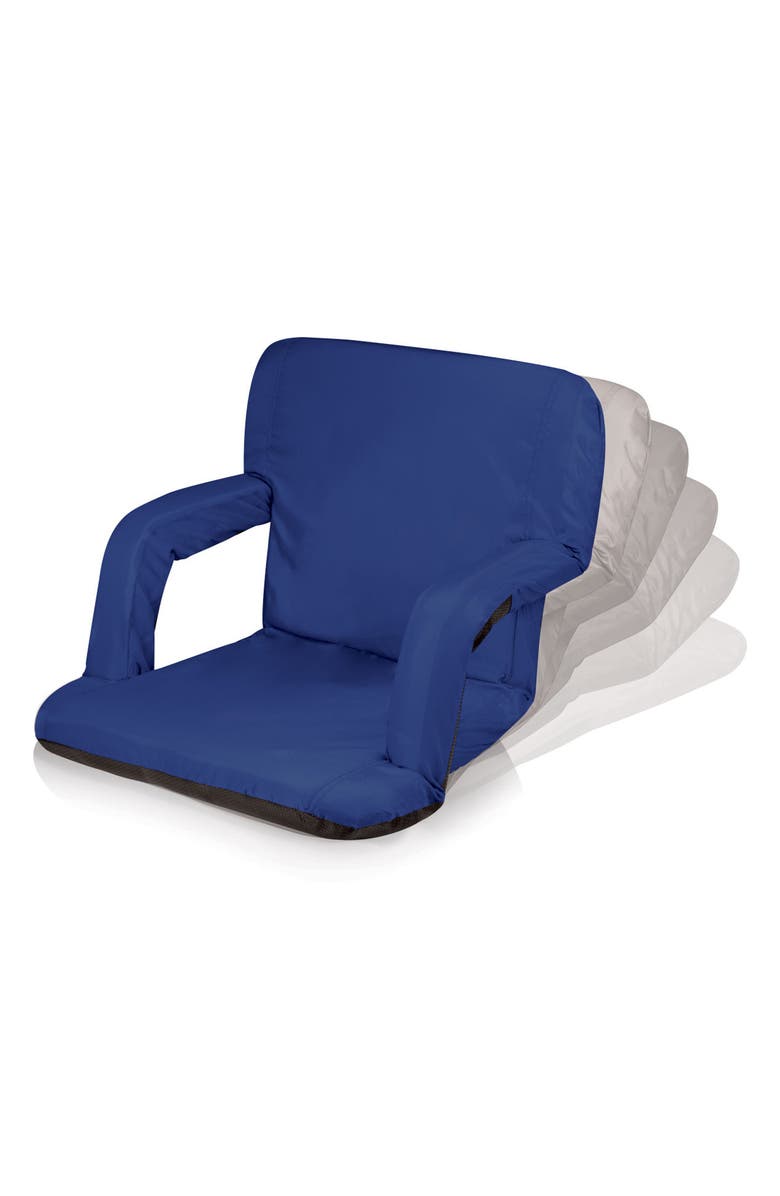 Picnic Time ONIVA Ventura Portable Reclining Stadium Seat, Alternate, color, Blue