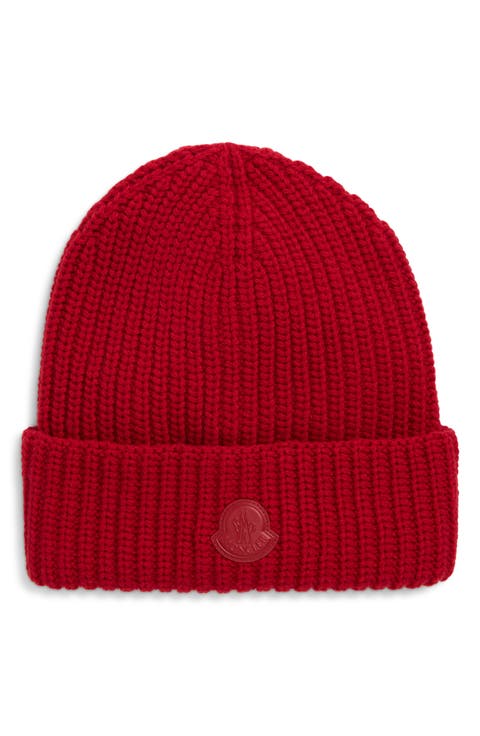 Logo Patch Virgin Wool & Cashmere Beanie
