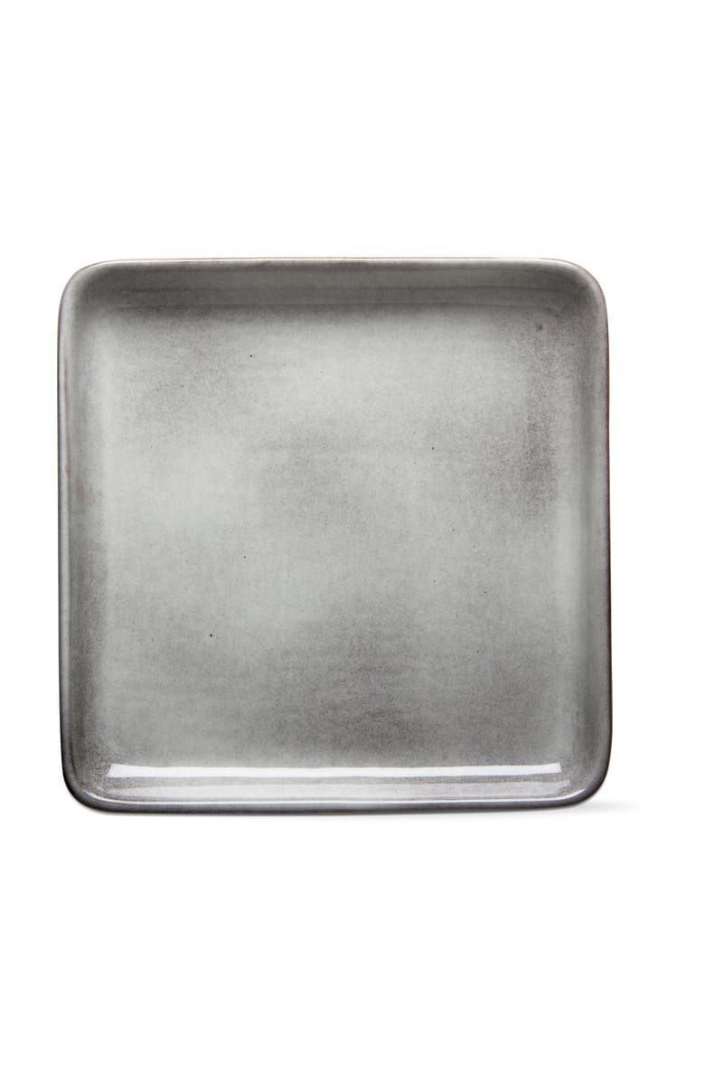 tag Stinson Square Large Serving Platter Light Gray Ceramic, Main, color, Gray