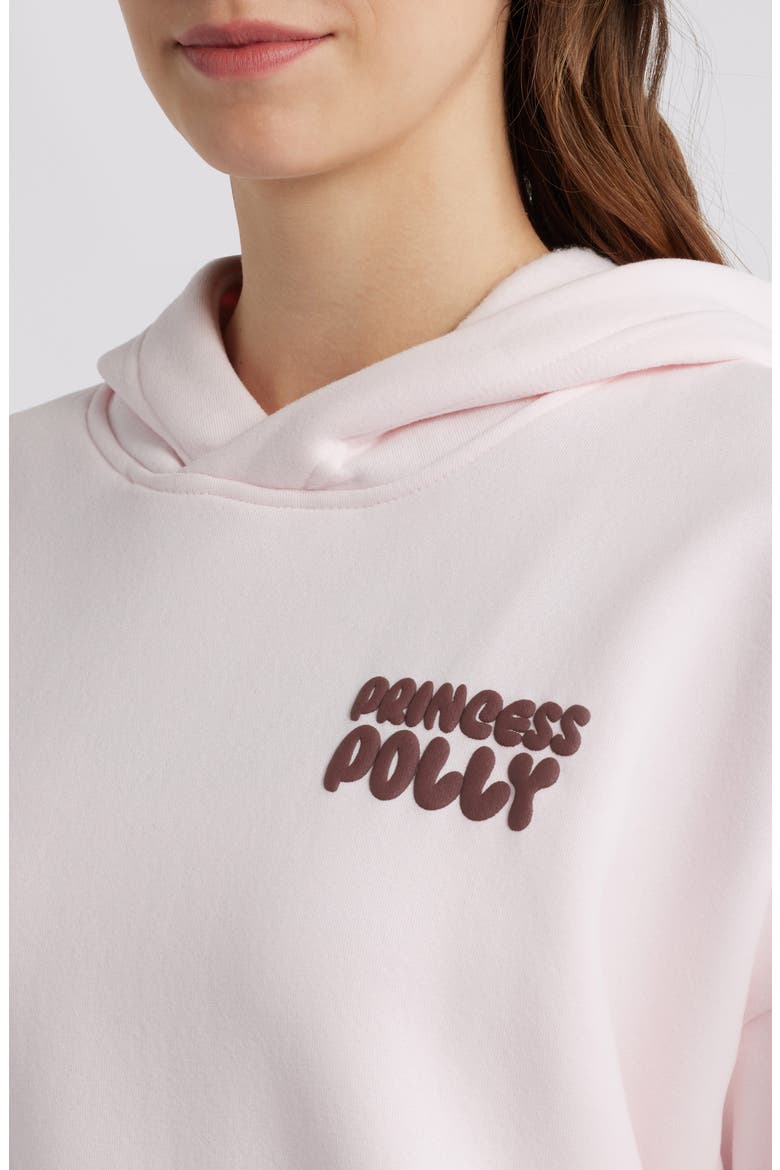 Brand Logo Hoodie, Alternate, color, PINK