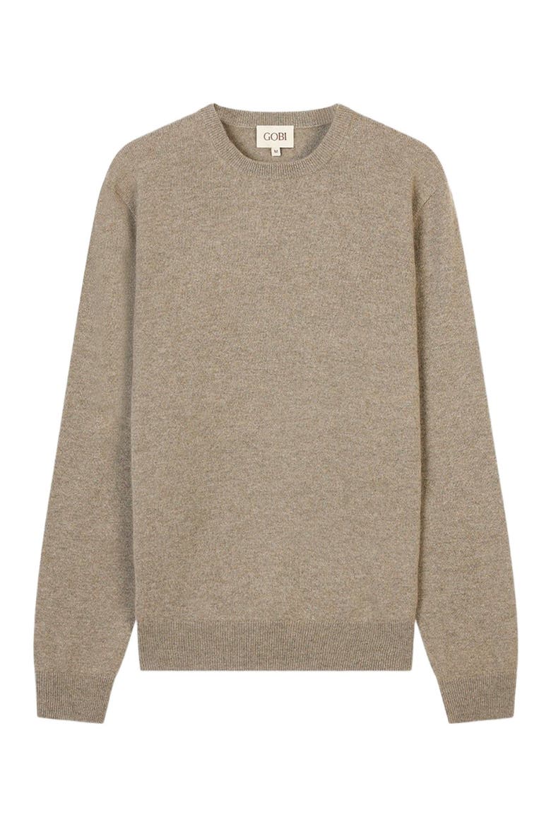 Essential Crewneck Cashmere Sweater, Main, color, vetiver