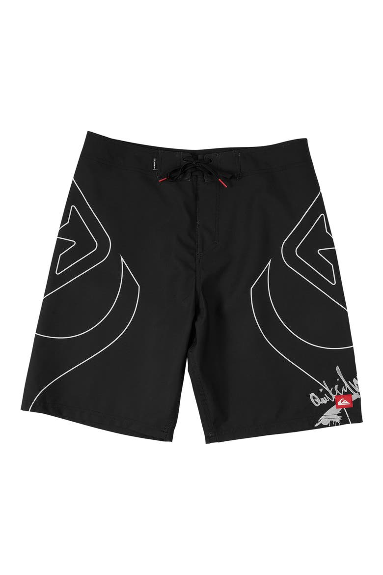 Intercepter 21 Board Shorts, Main, color, BLACK