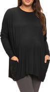 Felina Stretch Modal Maternity Pajama Top