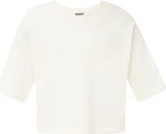 Sweaty Betty After Class Short Sleeve Cotton Blend Sweatshirt