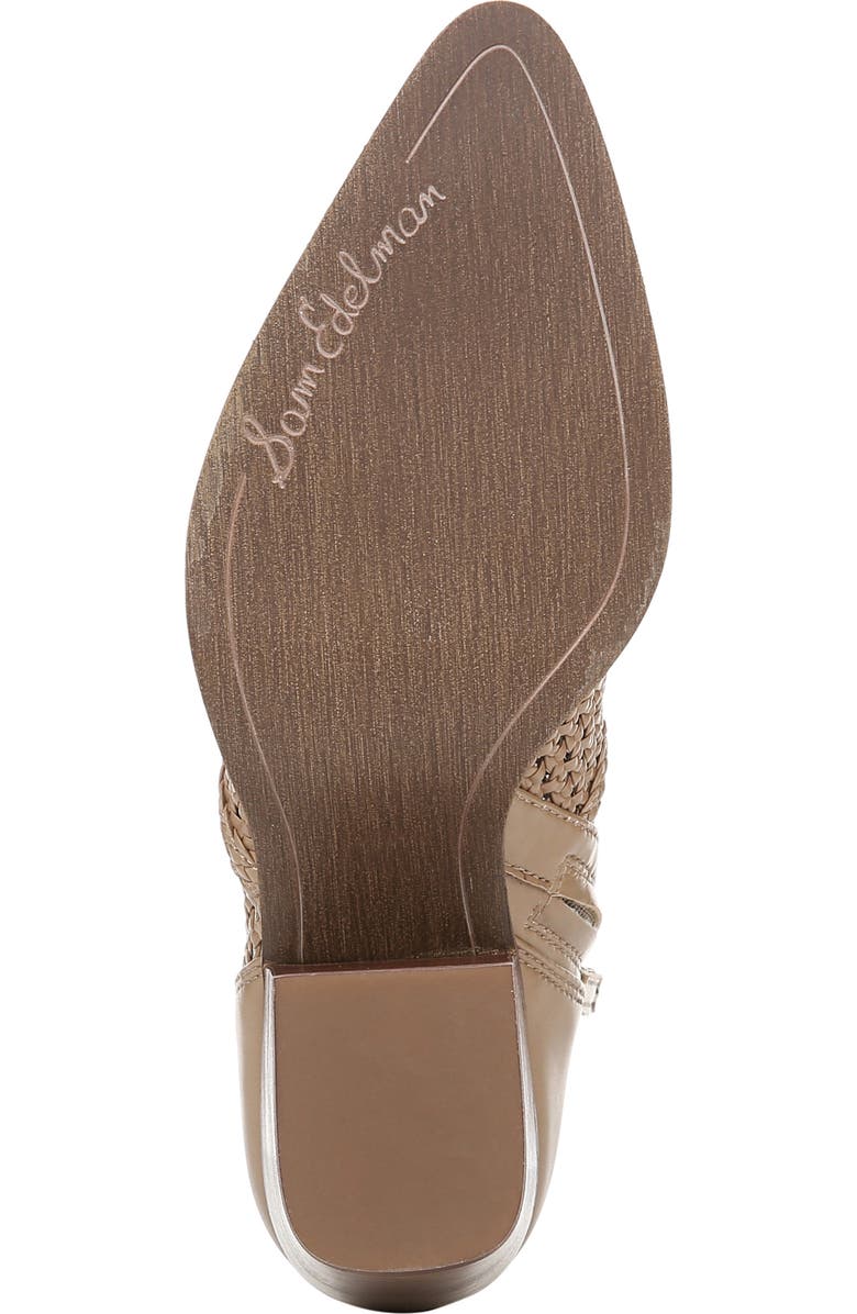 Sam Edelman Elita Woven Cap Toe Bootie, Alternate, color,