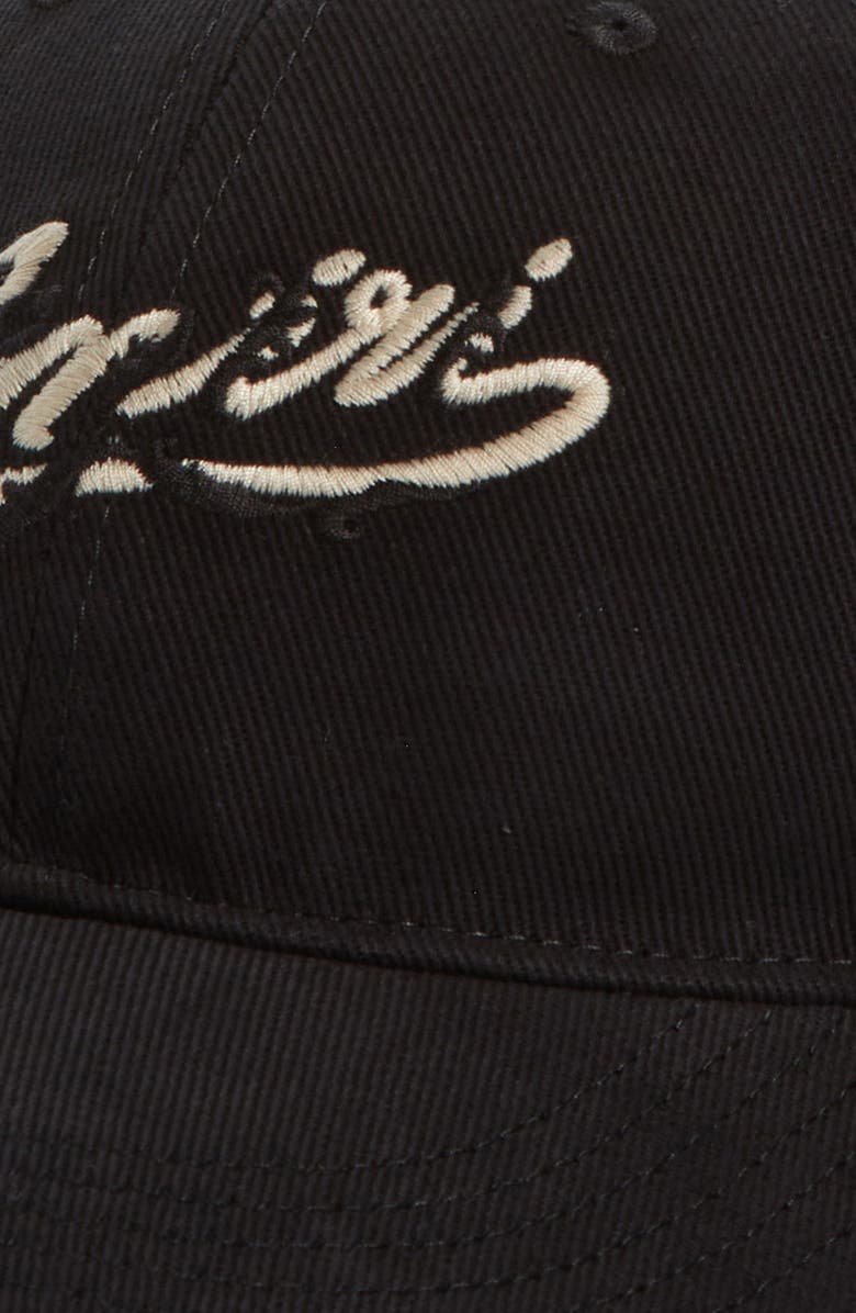 AMIRI Baroque Logo Dad Cotton Adjustable Baseball Cap, Alternate, color,