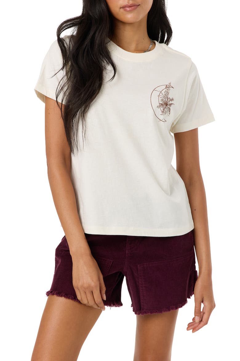 OG Harlyn Fray Denim Shorts, Alternate, color, FIG