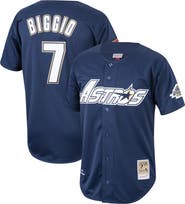 Mitchell & Ness Men's Mitchell & Ness Craig Biggio Navy Houston Astros Cooperstown Collection 1994 Authentic Jersey