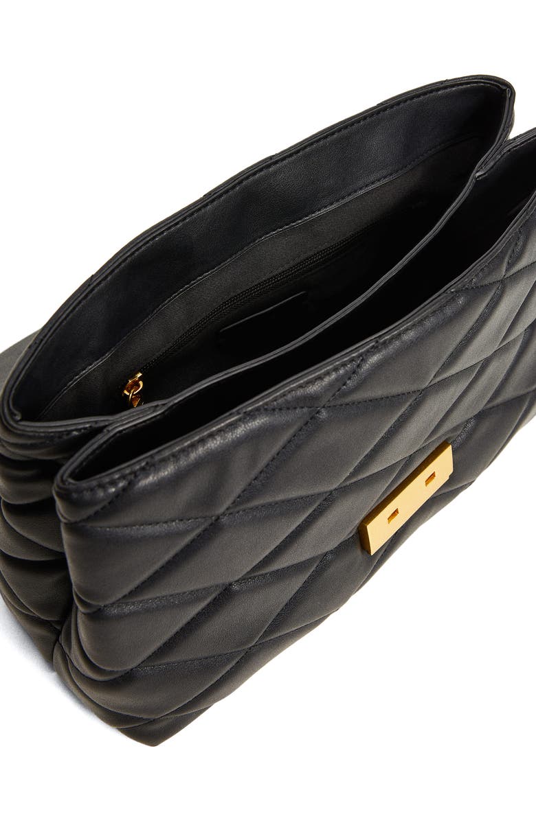 MANGO Quilted Faux Leather Shoulder Bag, Alternate, color,