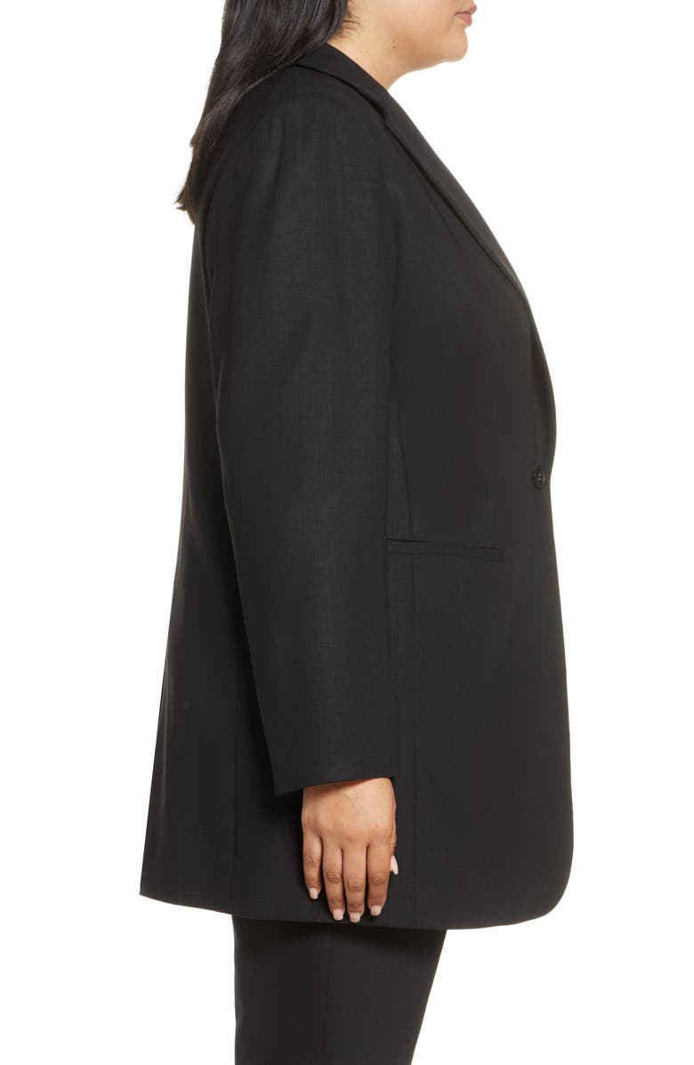 Lafayette 148 New York Beau Stretch Wool Blazer, Alternate, color, 