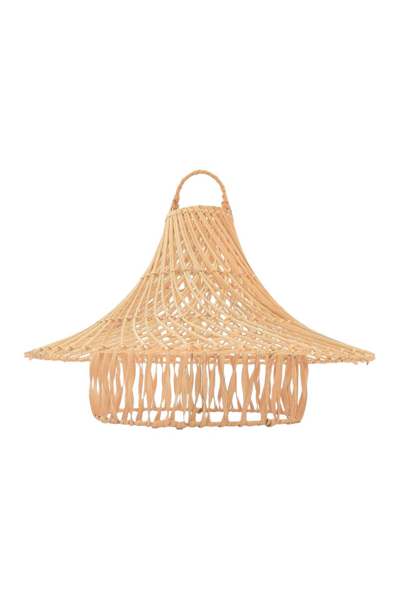 Caping Rattan Pendant Ceiling Light, Main, color, Natural