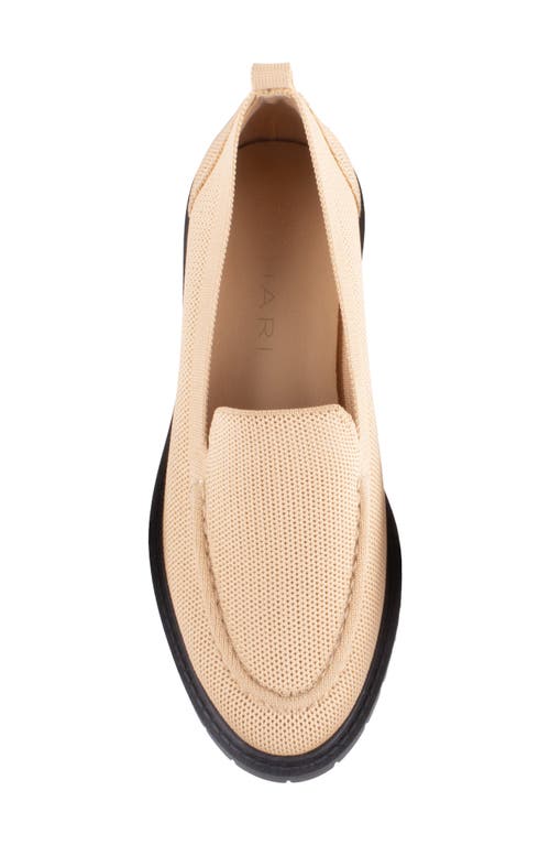 Tahari Siena Knit Loafer In Brown