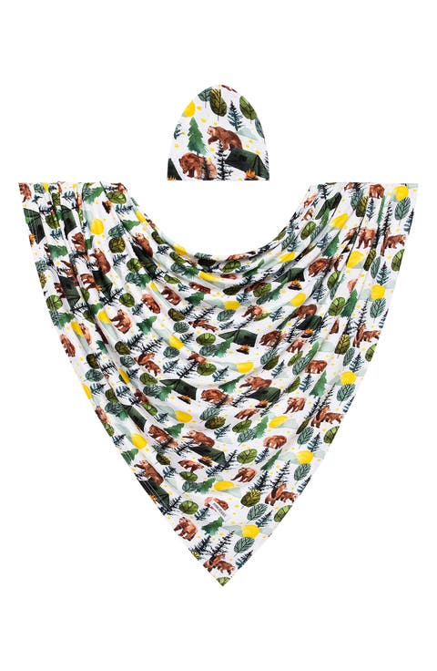 Archer Swaddle & Beanie Set (Baby)