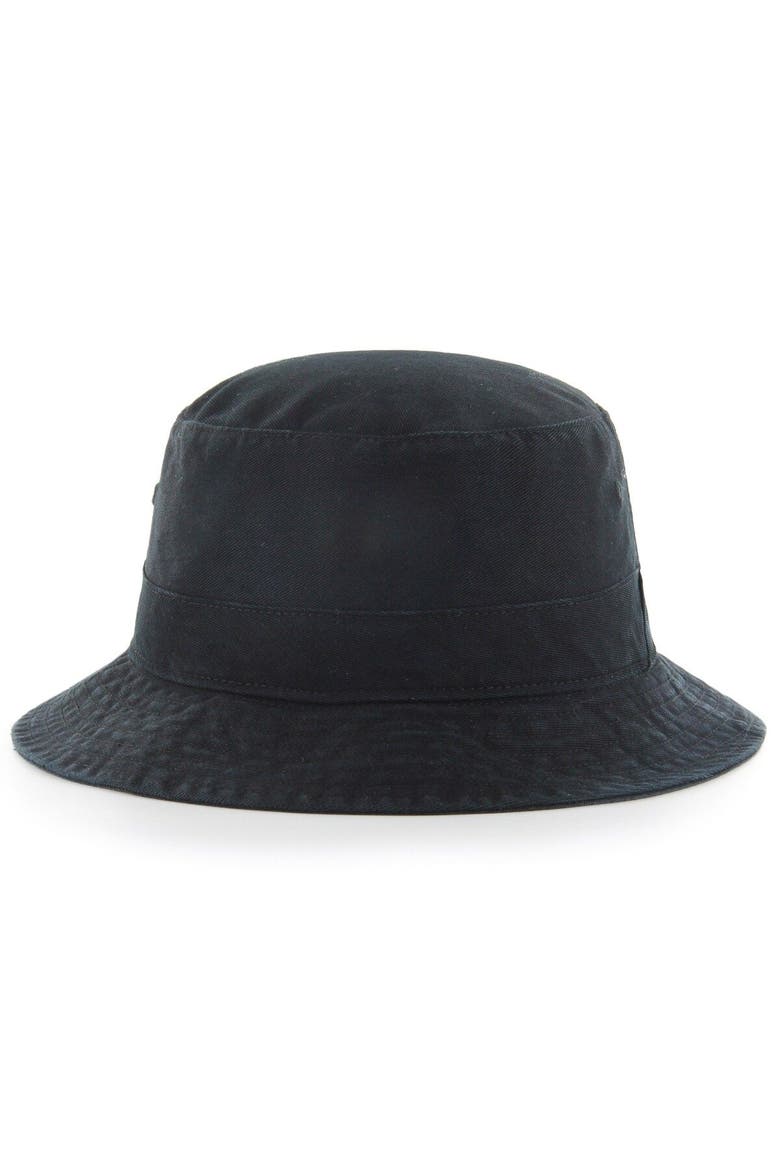 Men's '47  Black Baltimore Ravens Primary Bucket Hat, Alternate, color, Black