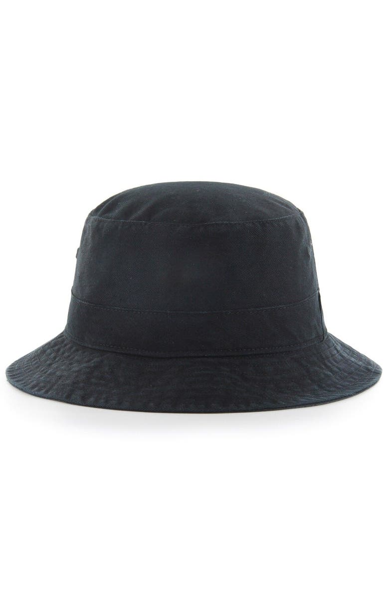 '47 Men's '47  Black Baltimore Ravens Primary Bucket Hat, Alternate, color, Black