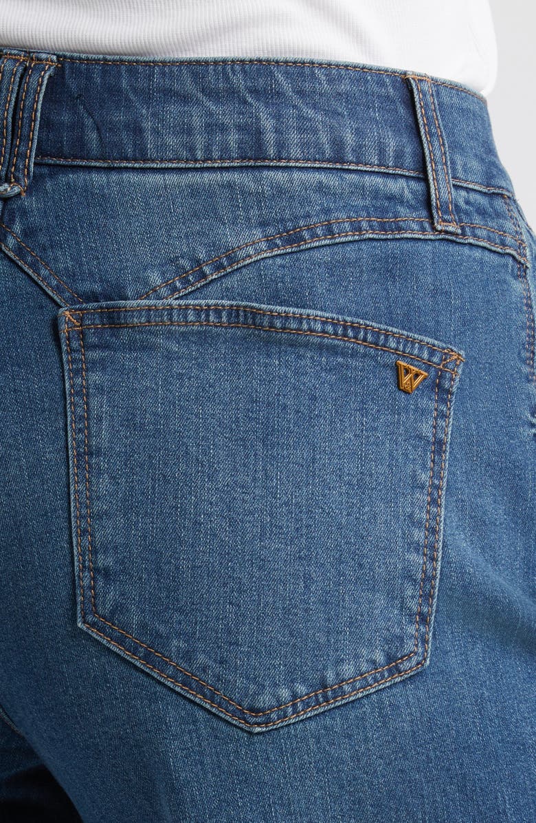 Wit & Wisdom 'Ab'Solution High Waist Straight Leg Jeans, Alternate, color, 