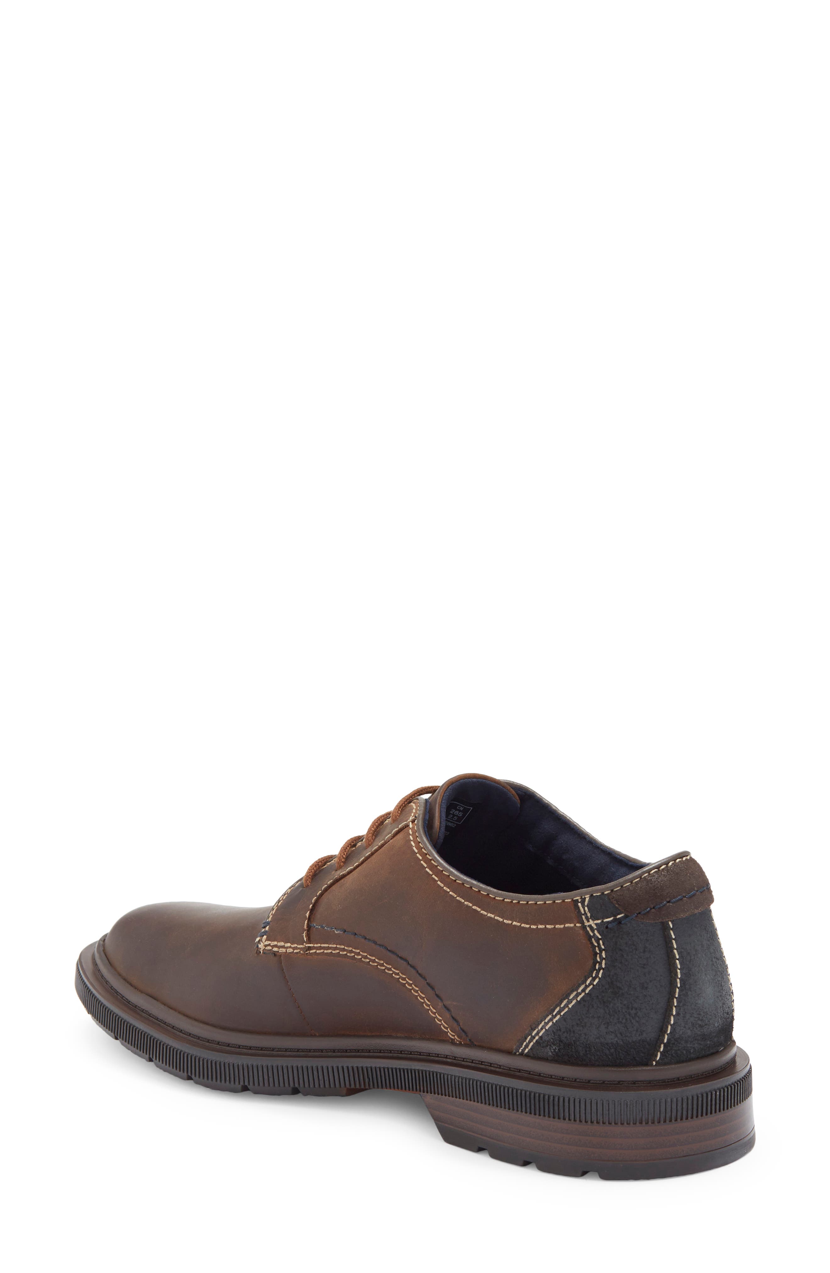 Clarks<sup>®</sup> Burchill Lug Sole Derby, Alternate, color, Beeswax Leather