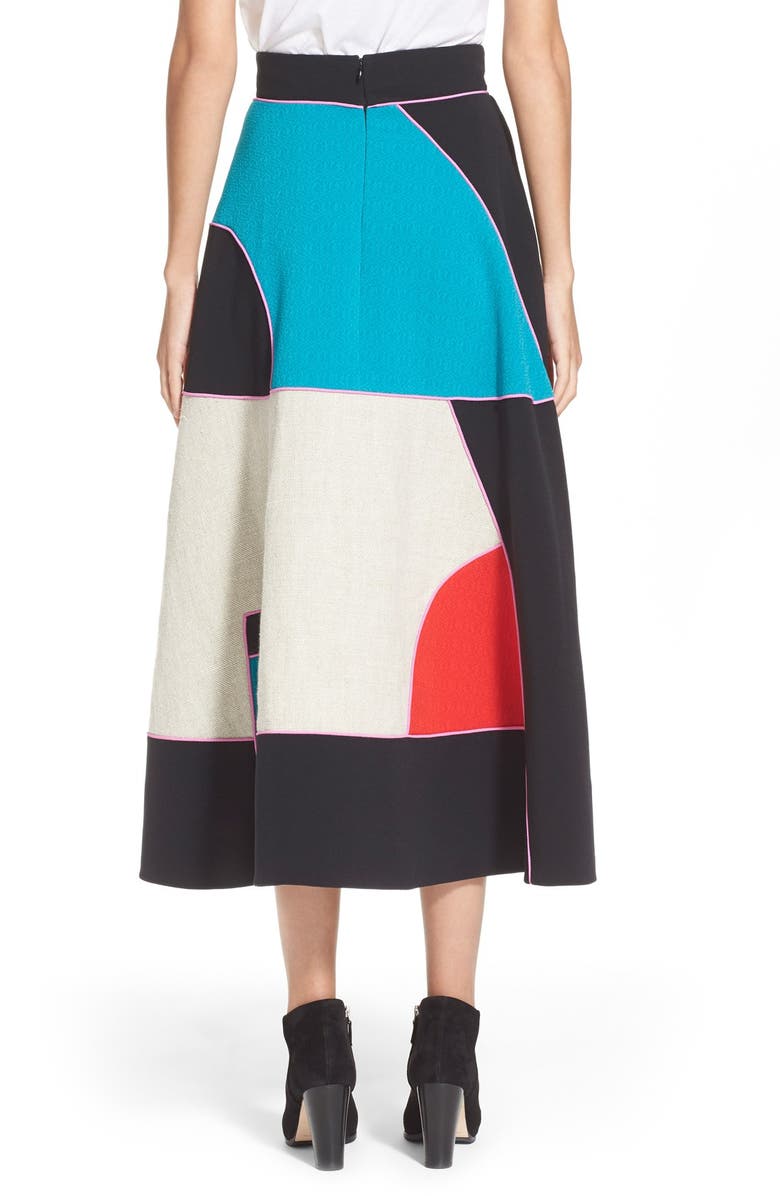Roksanda 'Amara' Midi Skirt, Alternate, color, 