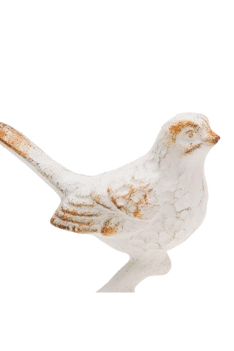 Abeline Decorative White Bird Figurine, Alternate, color, White