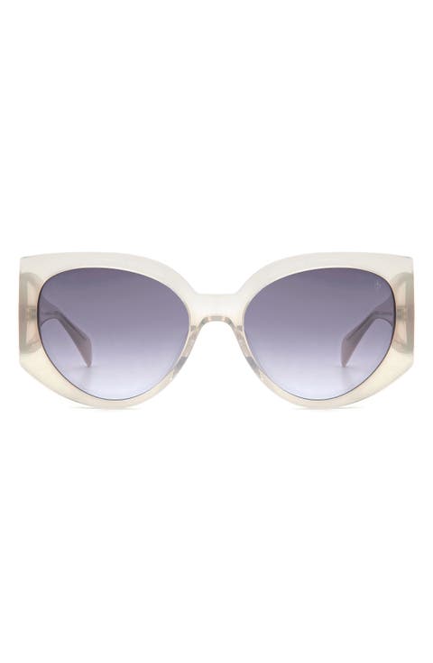 58mm Cat Eye Sunglasses