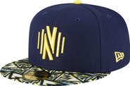 New Era Men's New Era Navy Nashville SC Element Tech Pack 59FIFTY Fitted Hat