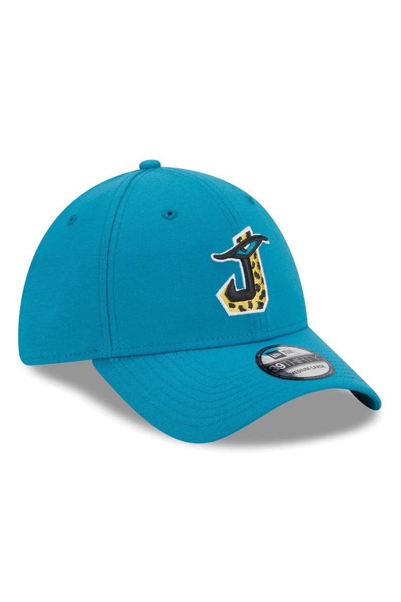 Men's New Era Teal Jacksonville Jaguars City Originals 39THIRTY Flex Hat, Alternate, color, Teal