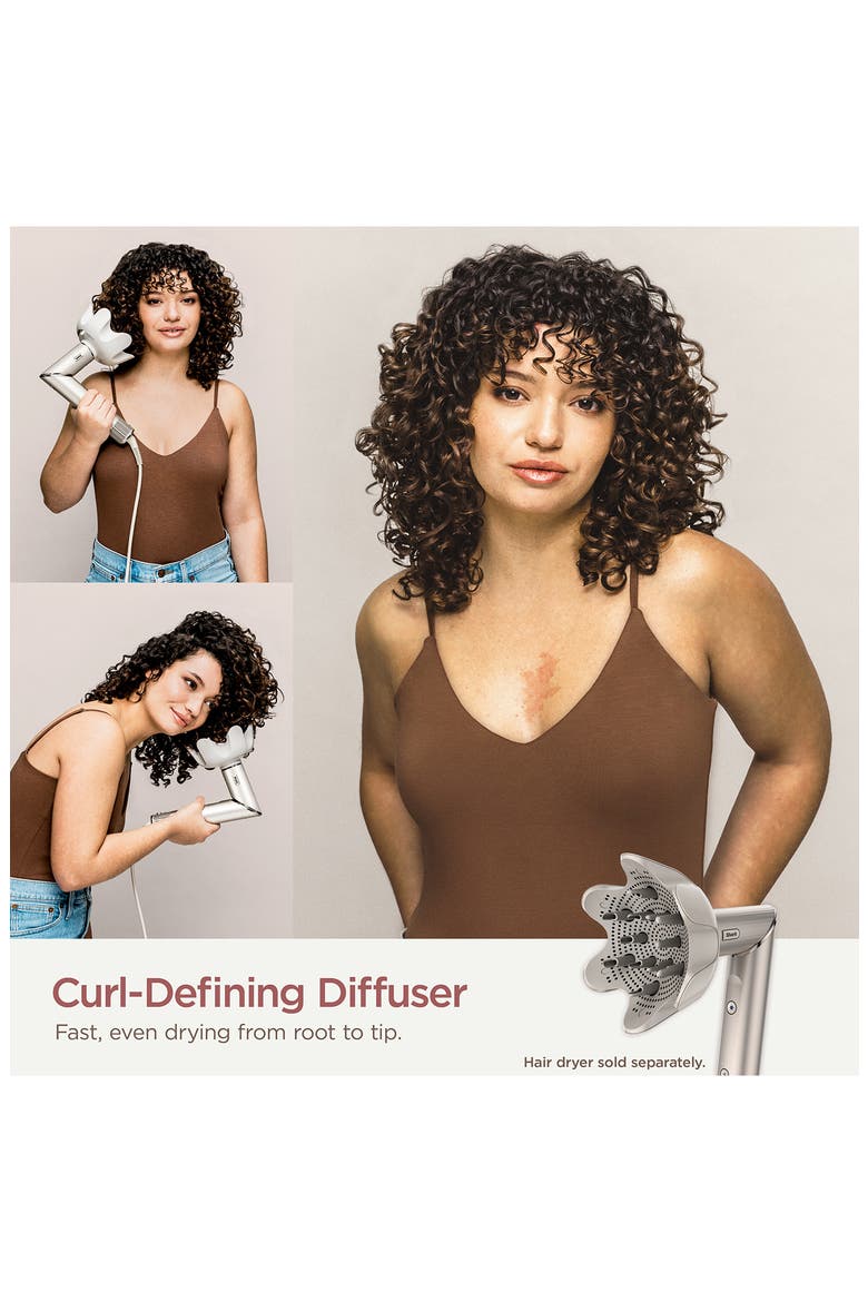FlexStyle Curl-Defining Diffuser Attachment, Alternate, color, BEIGE