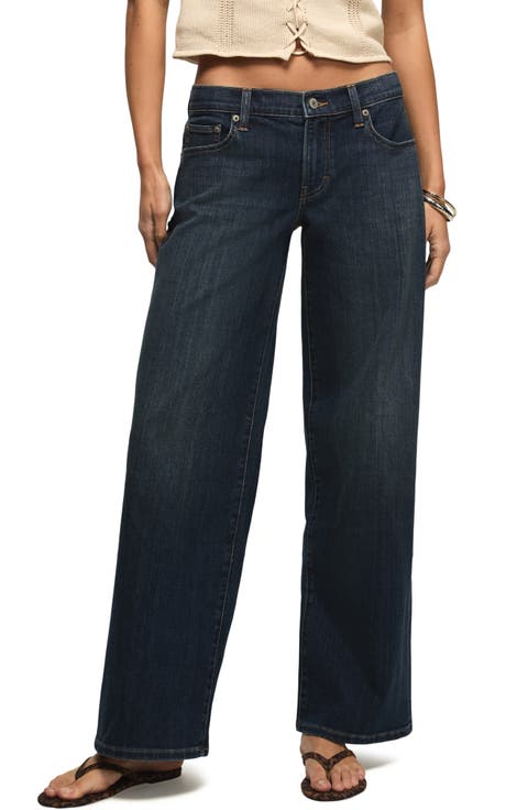 Sweet Mid Rise Wide Leg Jeans