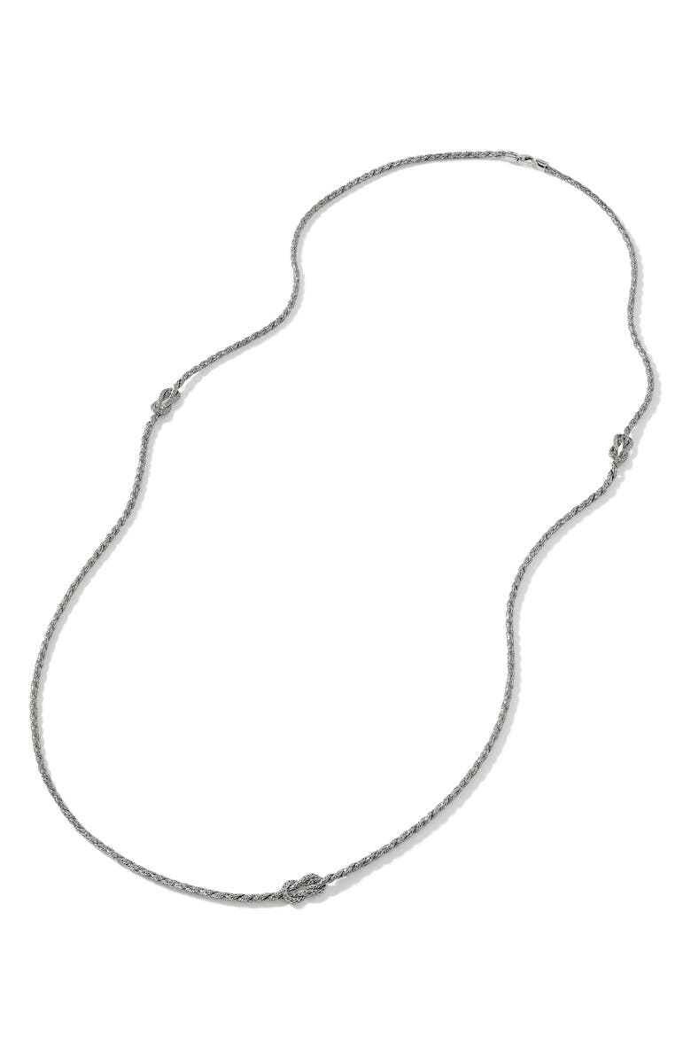 John Hardy Love Knot Necklace, Alternate, color,
