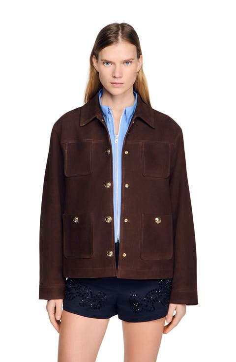 Suede jacket
