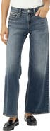 Silver Jeans Co. Suki Curvy Mid Rise Wide Leg Jeans
