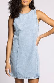 Thread & Supply Dahlia Sleeveless Denim Shift Dress