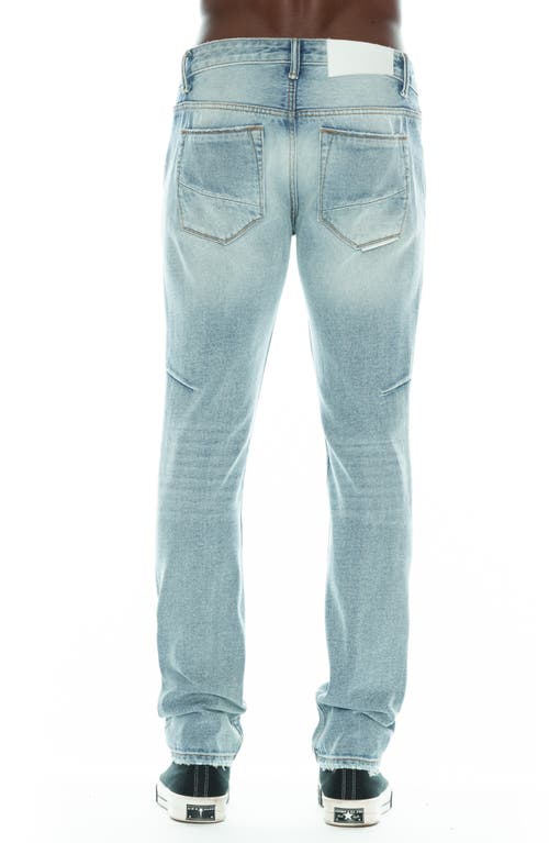 Hvman Mero Slim Fit Jean In Bleach In Blue